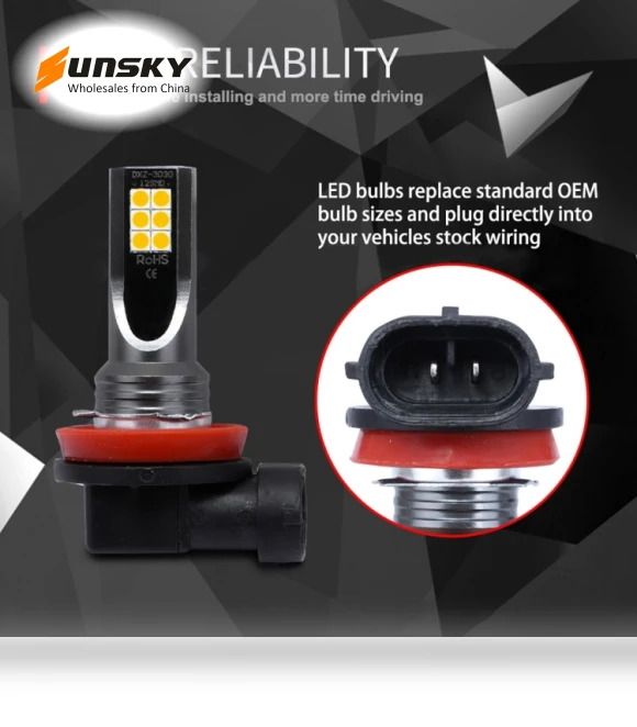 Car LED Fog Light — Driving & Fog Lights
