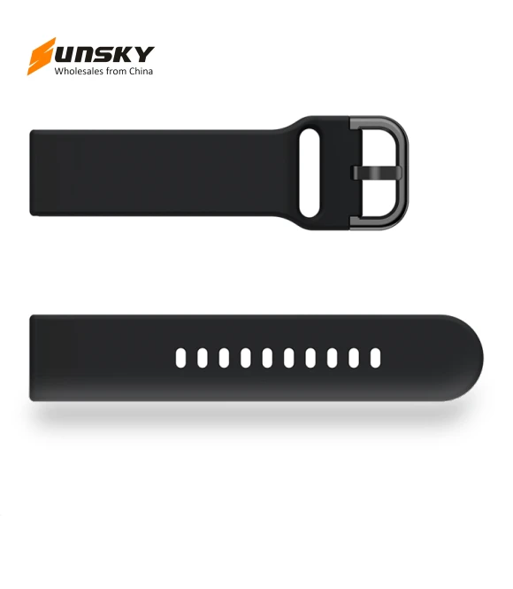 Color Buckle Silicone Watch Band — Watch Straps & Bands