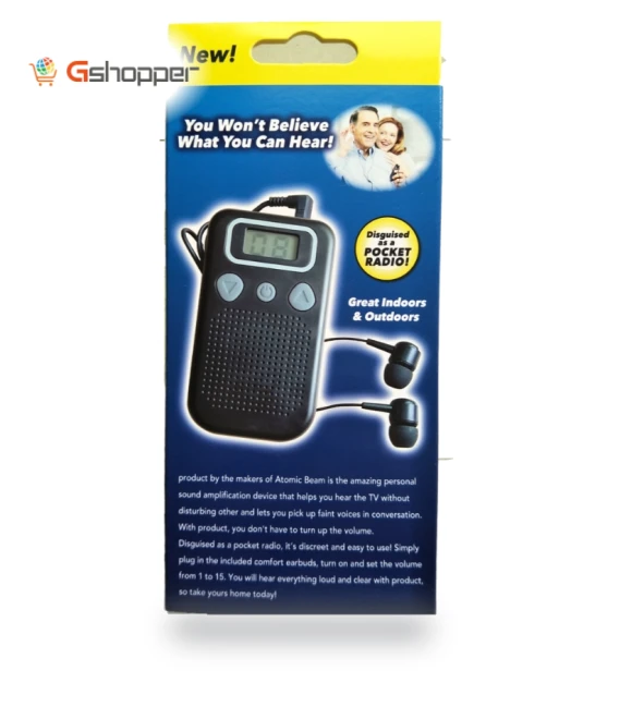 Digital Display Mobile Hearing Aid Sound Amplifier — Hearing Support