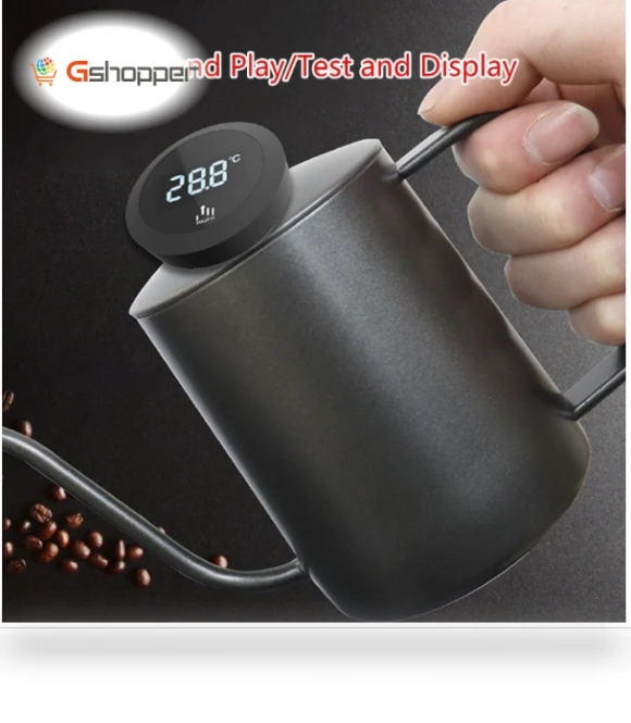 Electronic Touch Screen Digital Display Household Food Thermometer — Temperature Measurement Tools