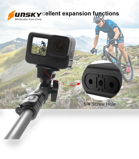 Folding Finger Tripod Mount Adapter — Mounts & Clamps, PULUZ