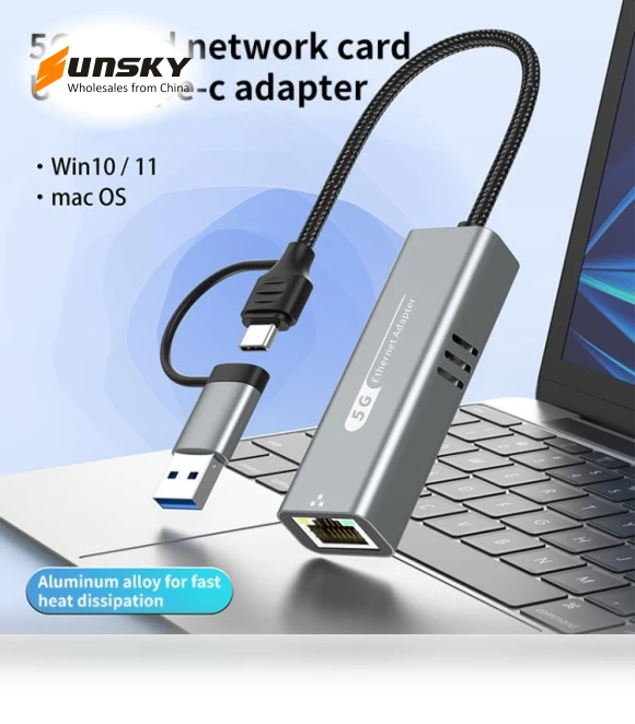 Gigabit Wired Ethernet Network Adapter — USB