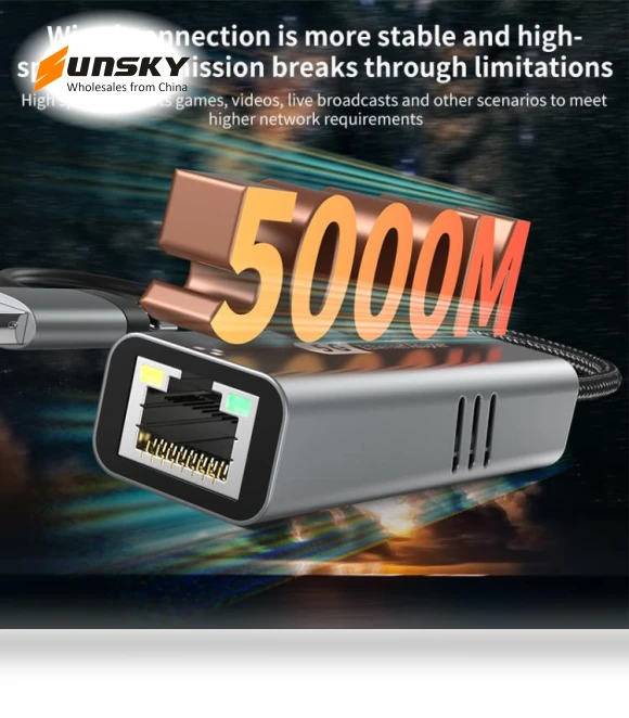 Gigabit Wired Ethernet Network Adapter — USB
