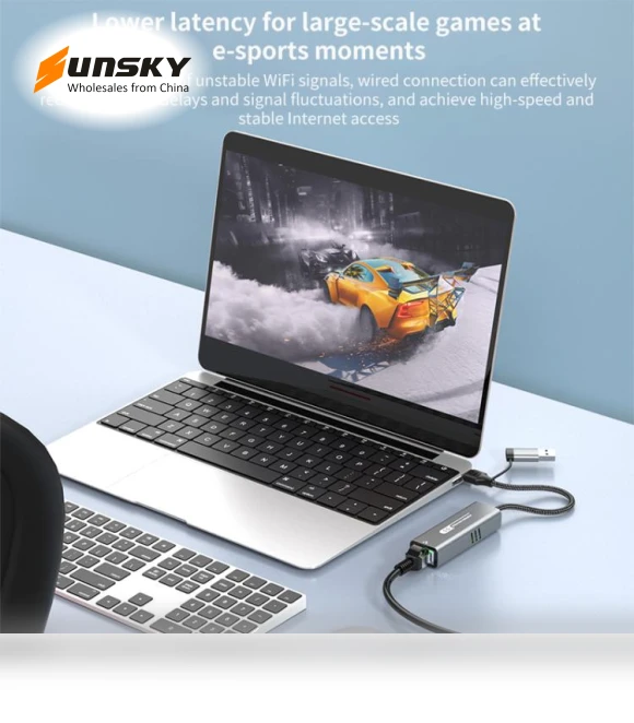 Gigabit Wired Ethernet Network Adapter — USB