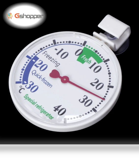 Hanging refrigerator freezer thermometer — Refrigerator