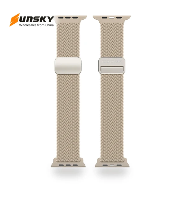 Magnetic Buckle Nylon Braid Watch Band — Watch Accessories, DUX DUCIS