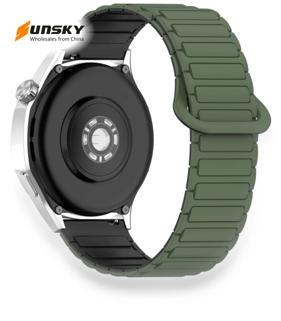 Magnetic Buckle Silicone Watch Band — Bands