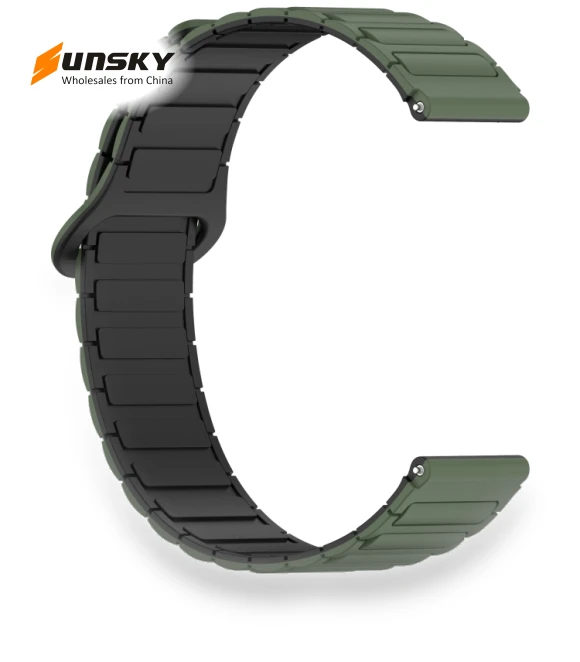 Magnetic Buckle Silicone Watch Band — Bands