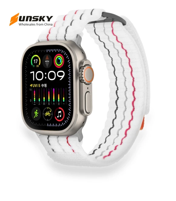 Nylon Hook and Loop Fastener Watch Band — Watch Accessories