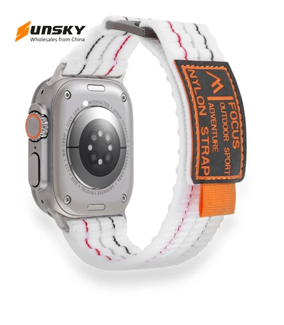 Nylon Hook and Loop Fastener Watch Band — Watch Accessories
