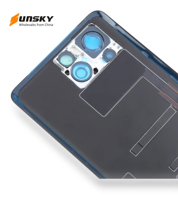 Original Glass Battery Back Cover with Camera Lens Cover — Back Covers, Asus