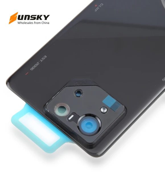Original Glass Battery Back Cover with Camera Frame — Back Covers, Asus