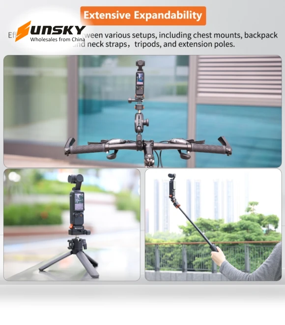 Quick Release Mount Adapter — Tabletop & Travel, PULUZ