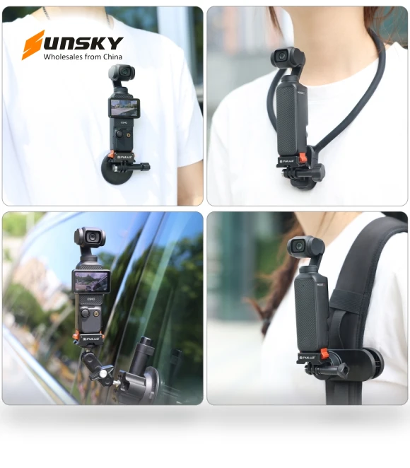 Quick Release Mount Adapter — Tabletop & Travel, PULUZ