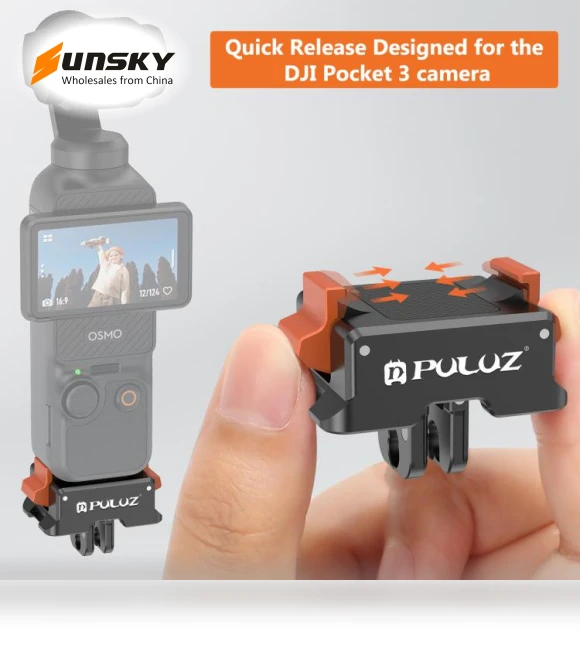 Quick Release Mount Adapter — Tabletop & Travel, PULUZ