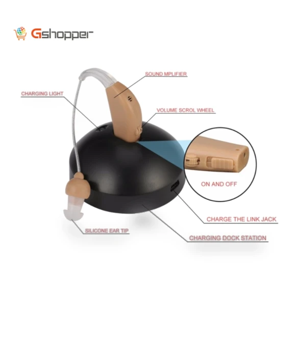 Rechargeable Hearing Aid Amplifier — Hearing Support