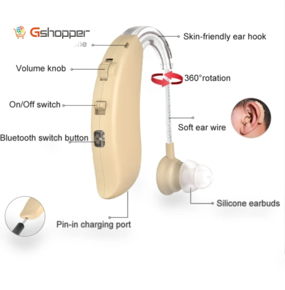 Rechargeable Hearing Aid Sound Amplifier — Hearing Support