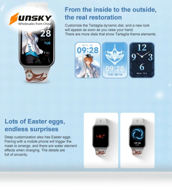 Smart Watch with AMOLED Screen and Health Monitoring — Smartwatches, Xiaomi