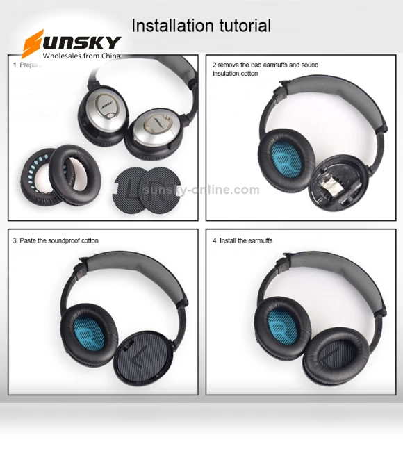 Soft Earmuff Headphone Jacket — Earpads