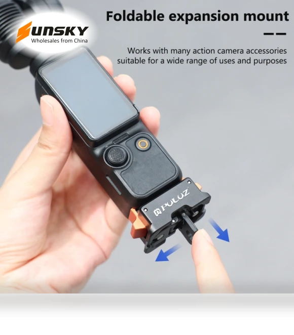 Type-C Charging Base Quick Release Mount Adapter — Tabletop & Travel, PULUZ