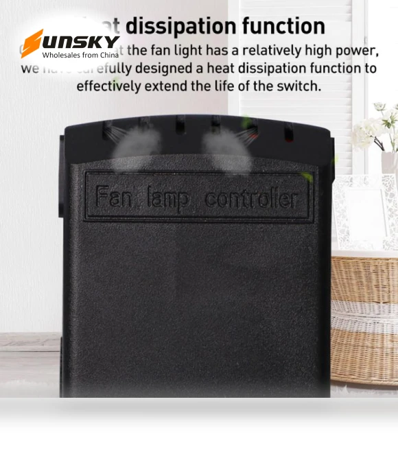 Universal Ceiling Fan Lamp Remote Control Kit — Ceiling Fan Wall Controls
