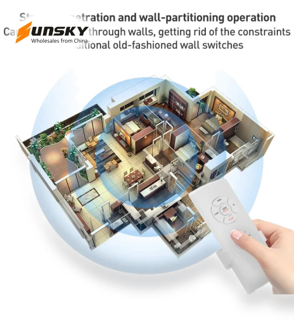 Universal Ceiling Fan Lamp Remote Control Kit — Ceiling Fan Wall Controls