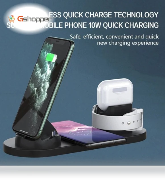 Wireless Charger 6 in 1 — Chargers, Zenez