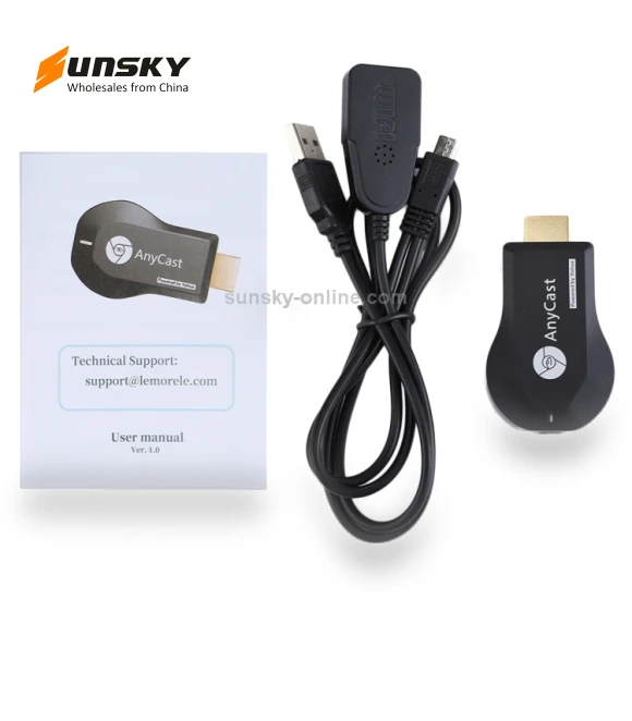Wireless WiFi Display Dongle Receiver — USB