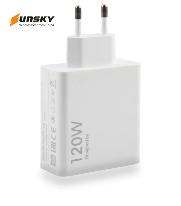 120W USB Fast Charger with 1m USB to Type-C Cable — Cables