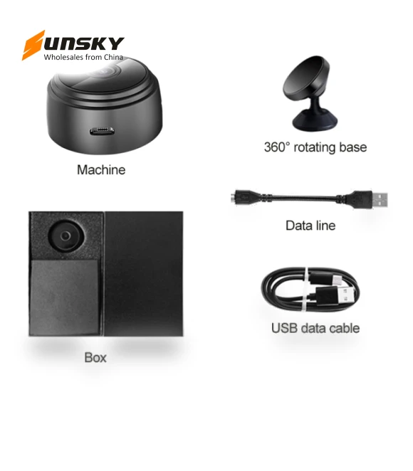 720P Wifi Wireless Network Camera Wide-angle Recorder — Camcorder
