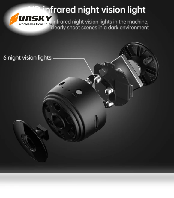 720P Wifi Wireless Network Camera Wide-angle Recorder — Camcorder