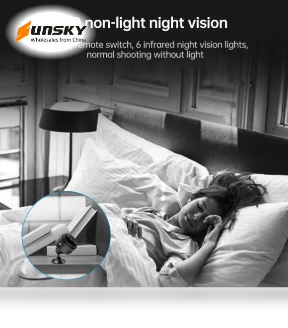 720P Wifi Wireless Network Camera Wide-angle Recorder — Camcorder