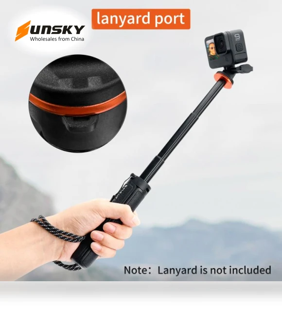Action Camera Extension Tripod Selfie Stick Stand — Selfie Sticks, PULUZ