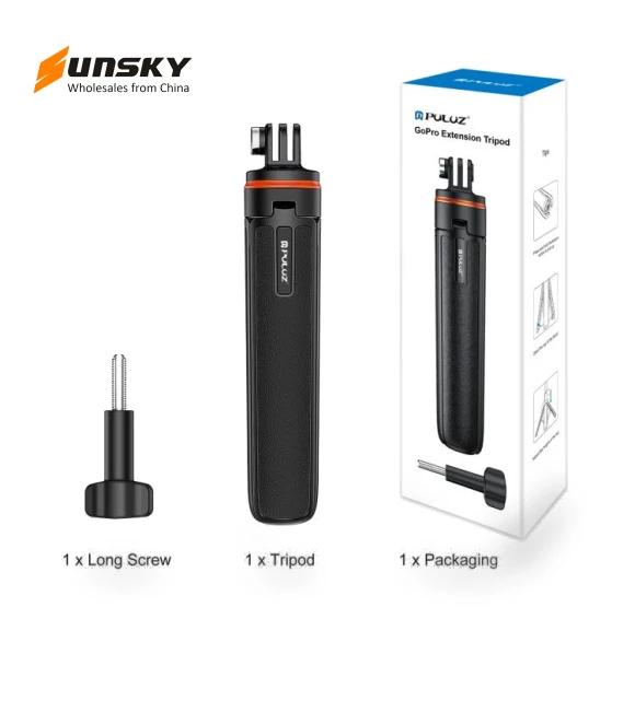 Action Camera Extension Tripod Selfie Stick Stand — Selfie Sticks, PULUZ