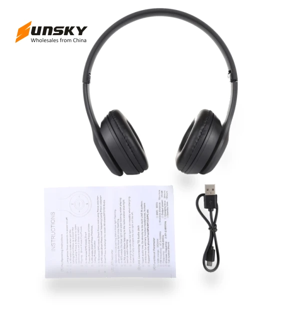 Foldable Wireless Bluetooth Headphone with 3.5mm Audio Jack — Audio Gear