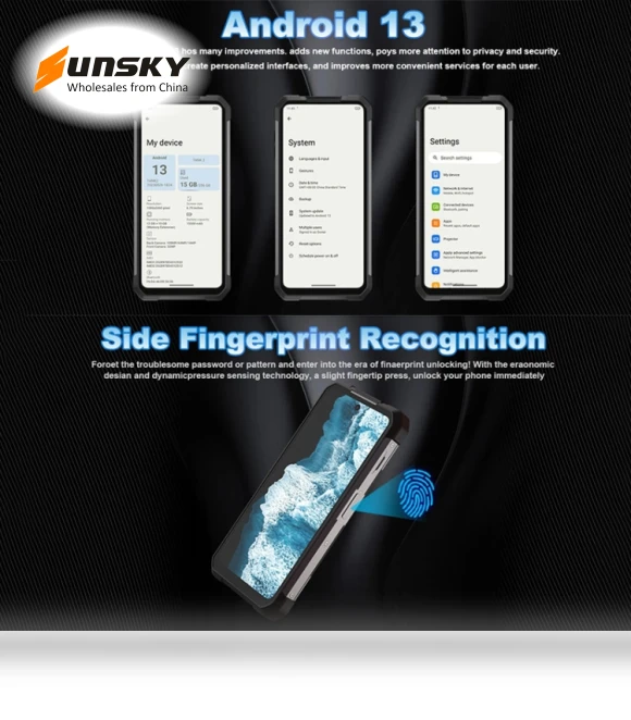 Laser Projector Rugged Phone — Screen Protectors, Unihertz