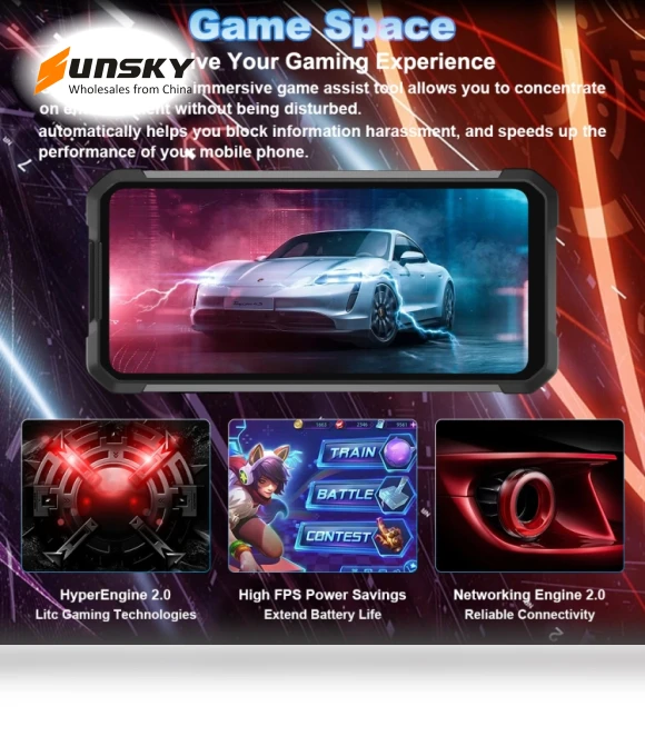Laser Projector Rugged Phone — Screen Protectors, Unihertz
