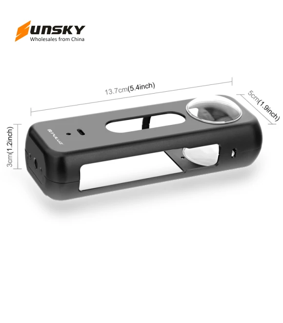 Metal Protective Cage Rig Housing Frame with Lens Protector — Lens Supports, PULUZ