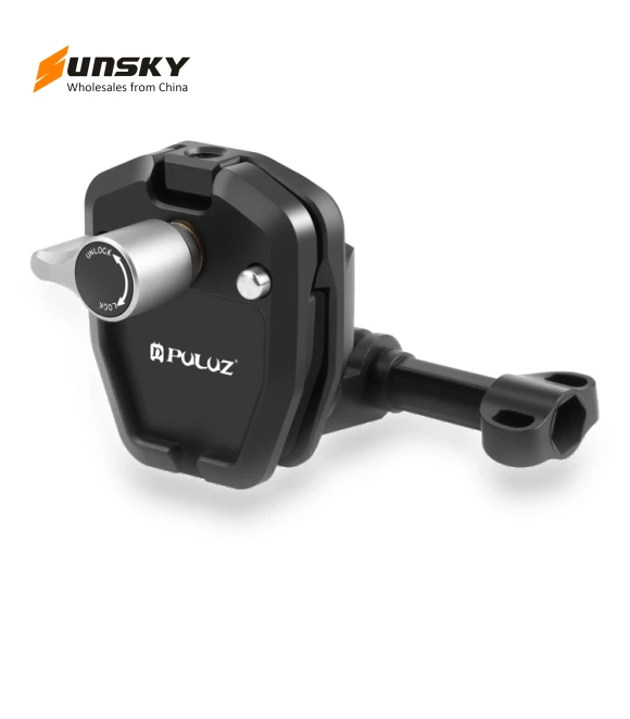 Motorcycle Windshield Action Camera Mount Clip — Mounts & Clamps, PULUZ