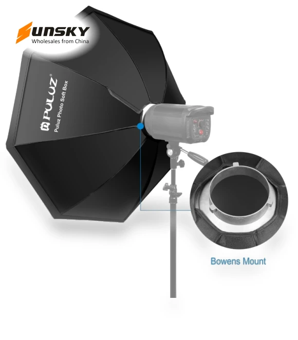 Octagon Parabolic Softbox with Bowens Mount — Soft Boxes, PULUZ