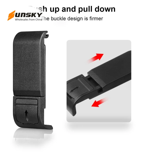 Plastic Battery Side Interface Cover — Vehicle Covers, PULUZ