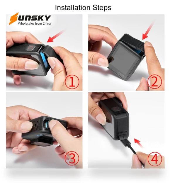 Plastic Battery Side Interface Cover — Vehicle Covers, PULUZ
