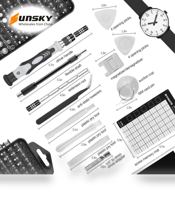 Precision Magnetic Screwdriver Kit — Screwdriver Sets