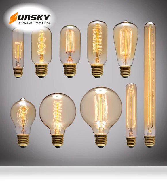 Retro Edison Light Bulb — Incandescent