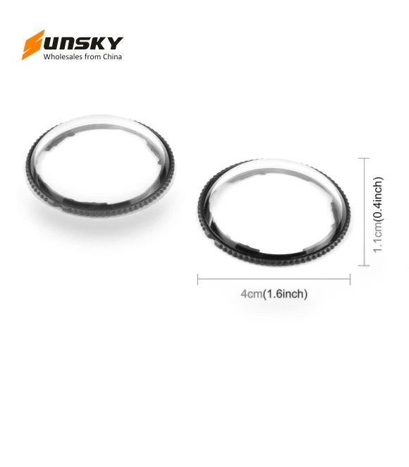 Rotation Optical Glass Lens Guard Protective Cover — Screen Protectors, PULUZ