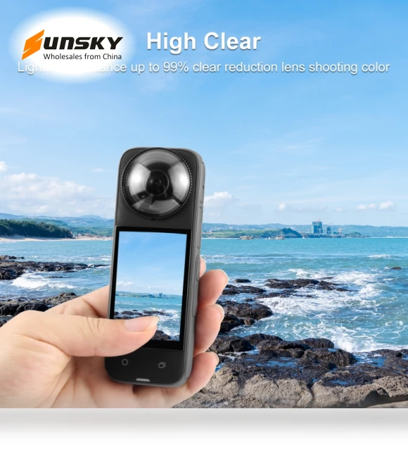 Rotation Optical Glass Lens Guard Protective Cover — Screen Protectors, PULUZ
