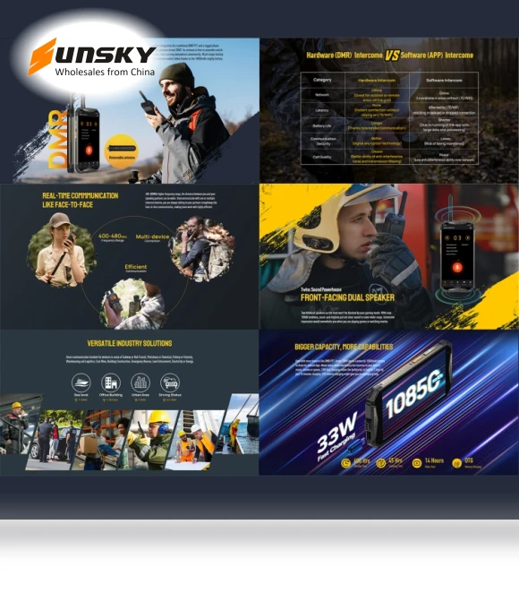 Rugged Phone with Walkie Talkie Function — Portable Communication Devices, Ulefone