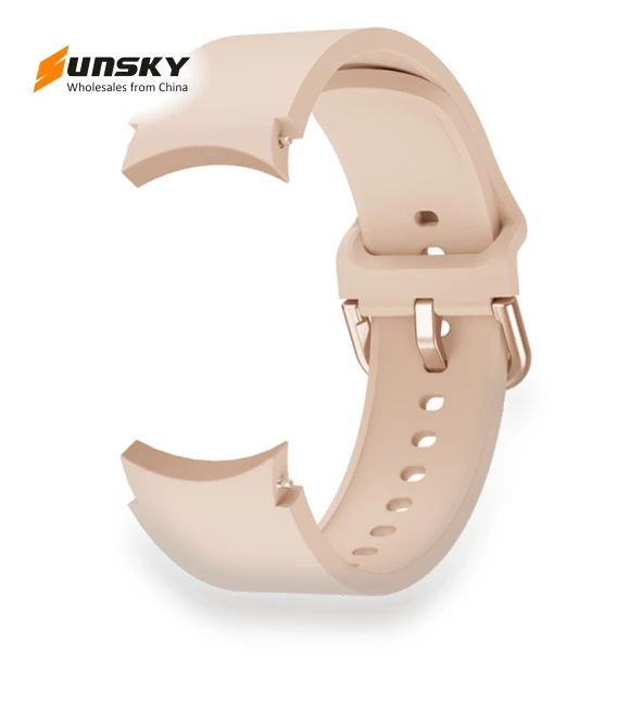 Universal Silicone Colorful Buckle Watch Band — Smartwatch Straps, Samsung