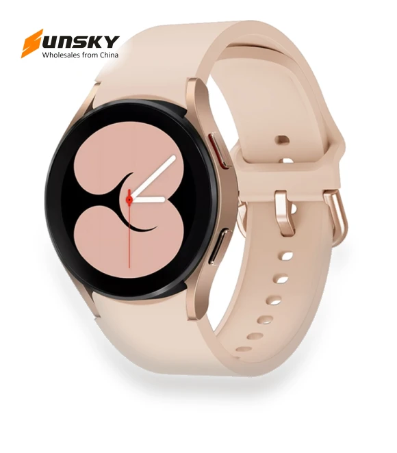 Universal Silicone Colorful Buckle Watch Band — Smartwatch Straps, Samsung