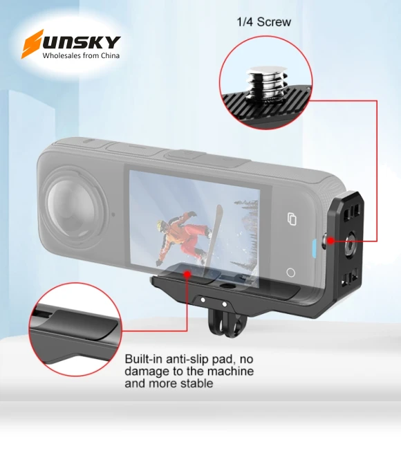 Vertical Horizontal Shooting Quick Release Metal L Bracket — Camera Brackets, PULUZ
